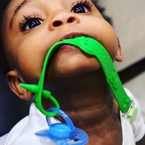 All in one Pacifier Teether Clips 2pack